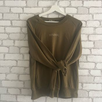 Sweat-shirt kaki