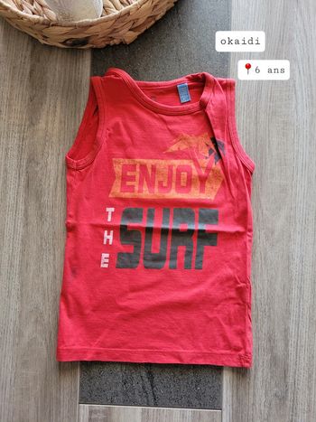 Debardeur okaidi 5 ans