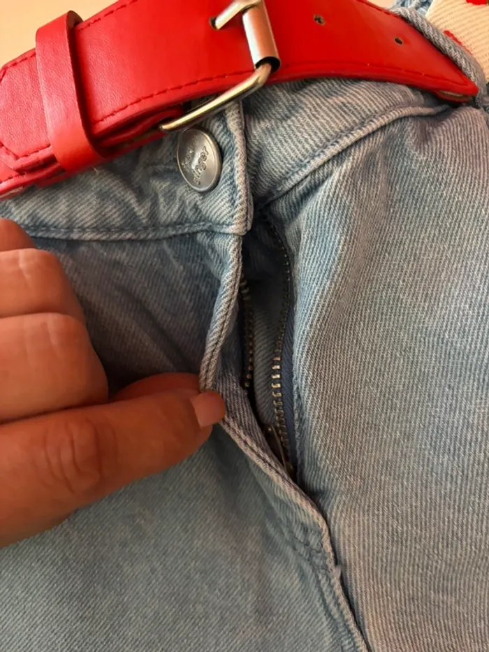 Short en jeans fred + ginger 98 - photo numéro 3