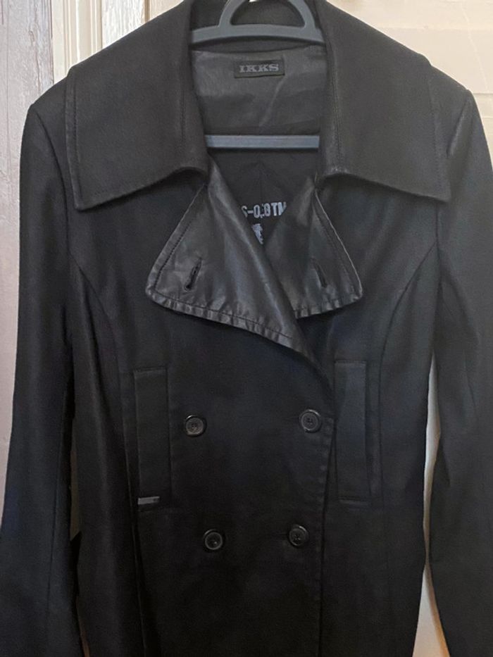 Veste/imperméable noire - photo numéro 3