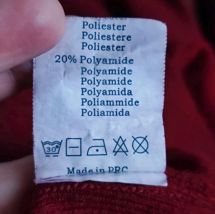 pull de fête rouge avec diam's taille unique xs s m marque BX MC lorene - photo numéro 5
