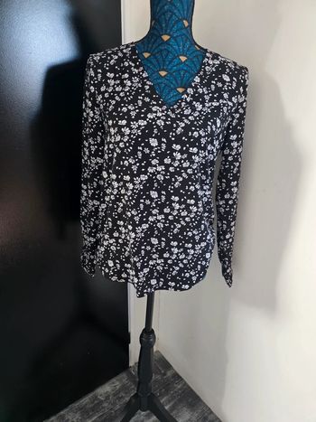 Blouse femme noir et blanche Jacqueline de yong