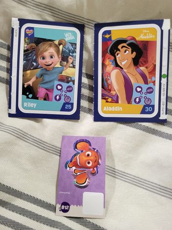 Cartes Disney jouons, rêvons Auchan 2024