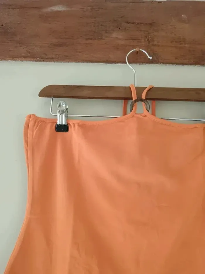 Débardeur orange à nouer 3 suisses - photo numéro 3