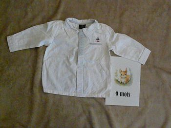 Chemise Sergent Major 9 mois