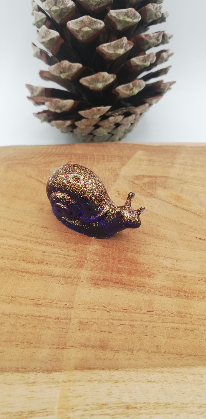 Petit escargot résine