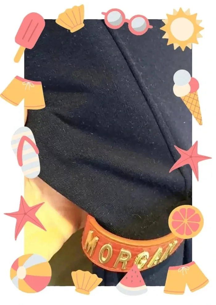 Robe épaisse bleu marine - photo numéro 2