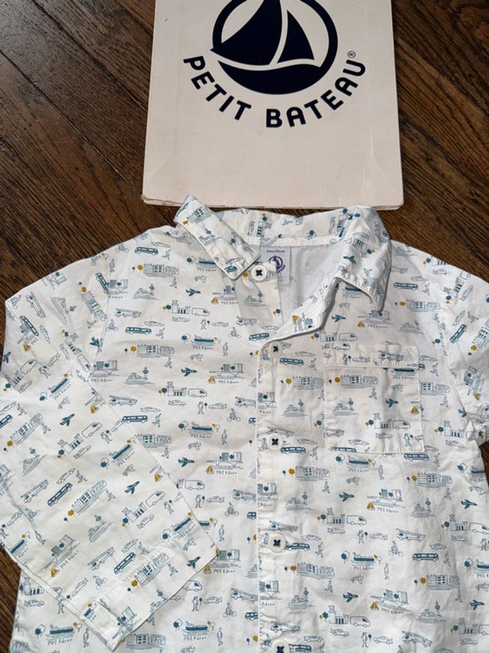 Chemise petit bateau  3 ans - photo numéro 2