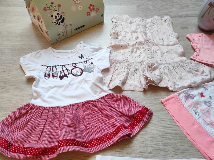 Lot de 3 robes été 6 mois - photo numéro 3