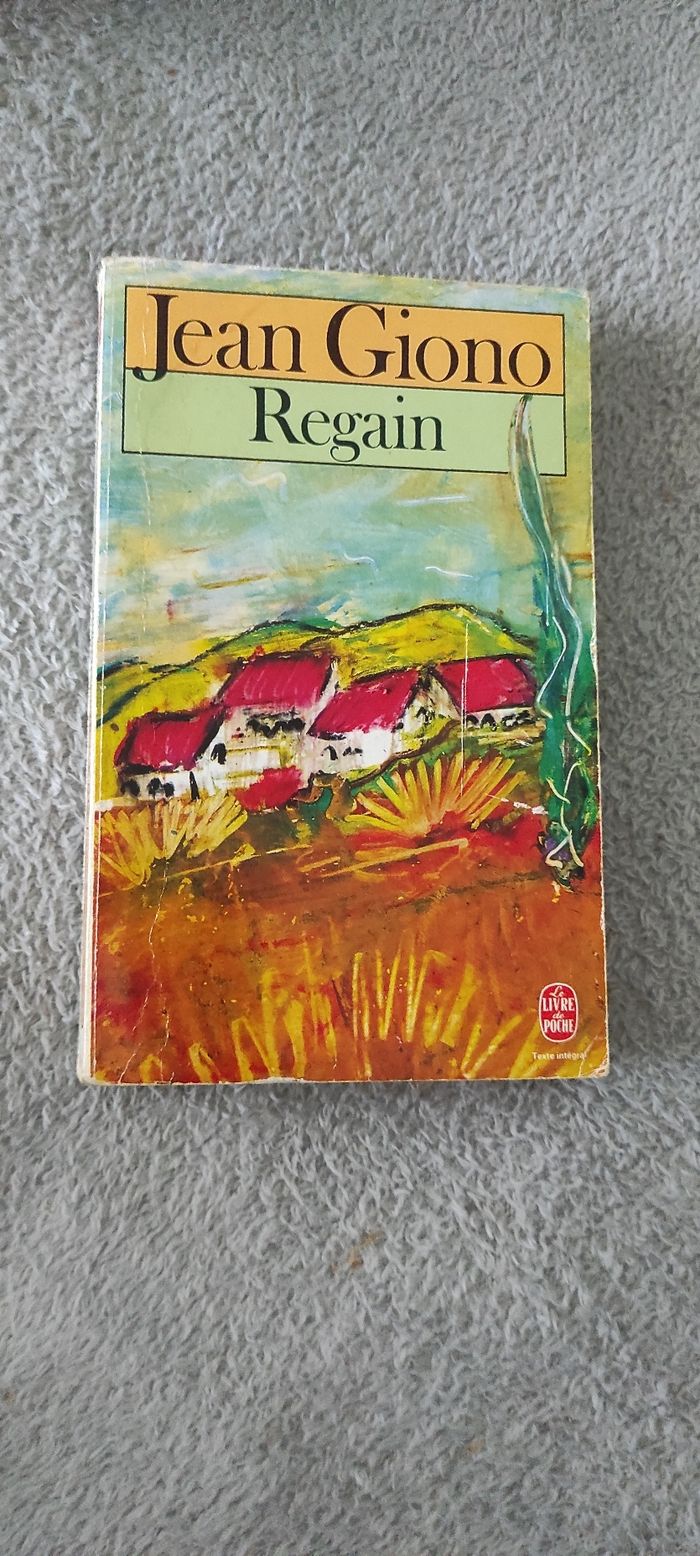 Livre Regain Jean Giono