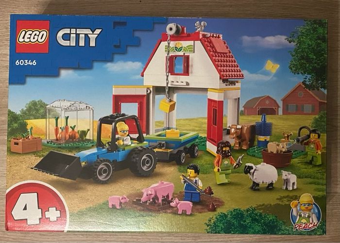 LEGO City 60346 La Grange et les Animaux de la Ferme