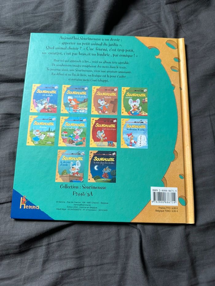 livre : Sourimousse le devoir de l’école - photo numéro 2