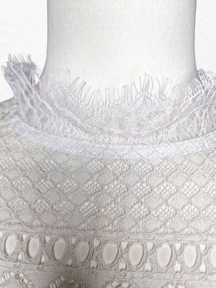 Blouse manches longues Comptoir des Cotonniers – Taille S – Blanc – État : Très bon - photo numéro 6