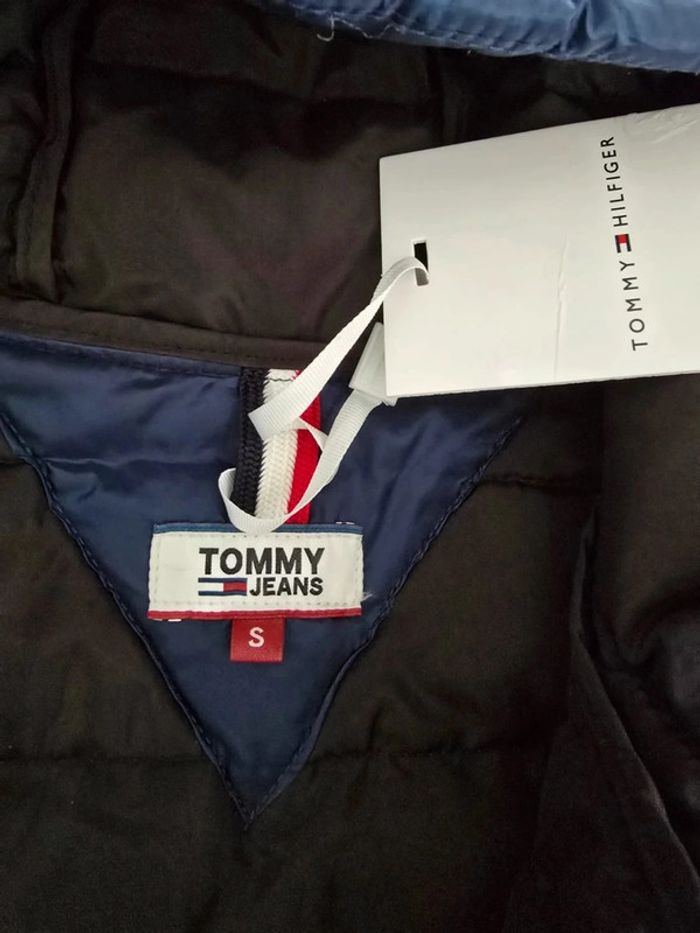 Doudoune bleu marine Tommy Hilfiger - photo numéro 3