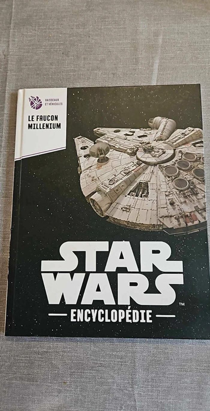 Livre star wars encyclopédie le faucon millenium