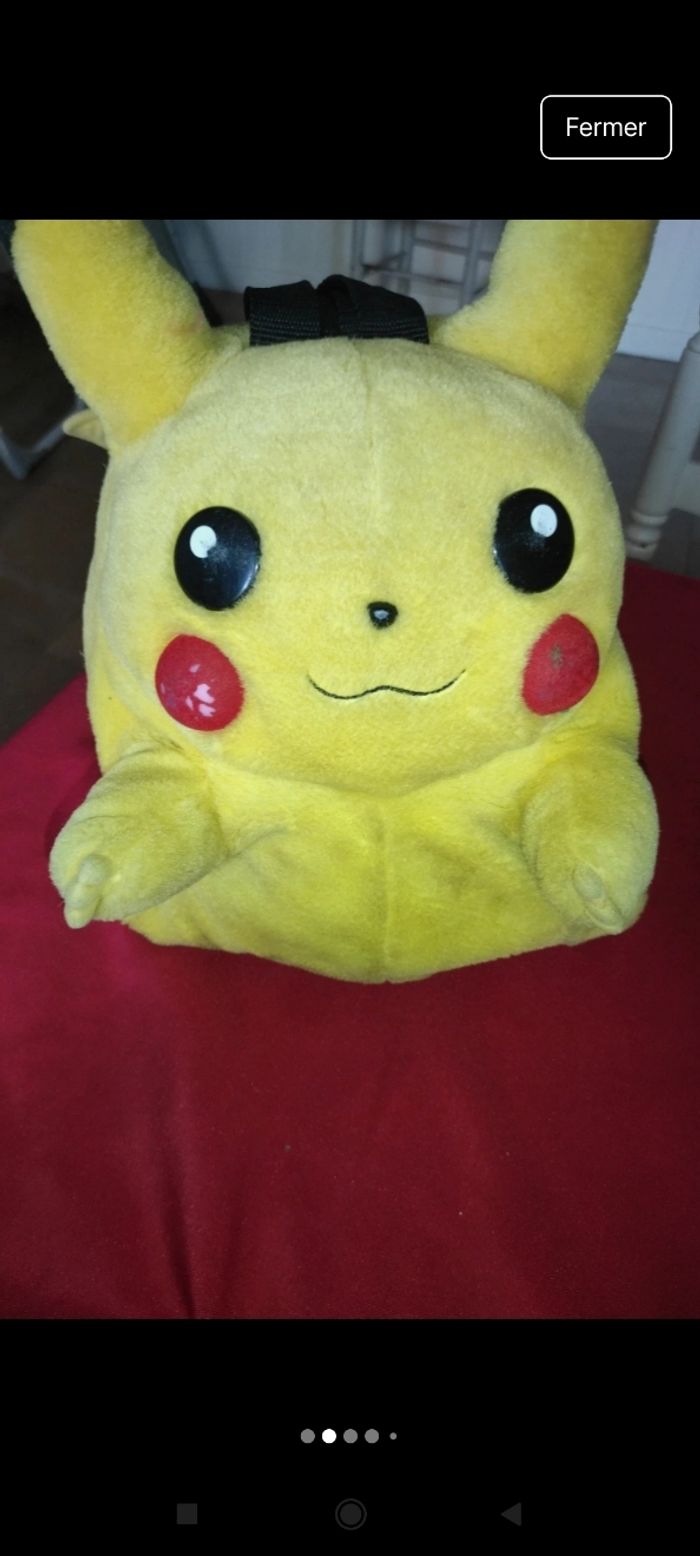 Sac peluche Pokémon lb