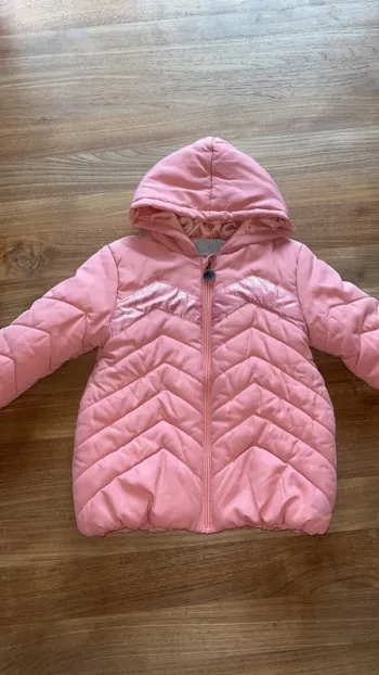 Doudoune rose fille 4 ans Charlie & prune