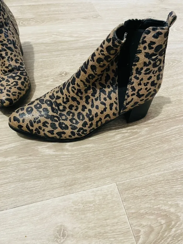 Bottines léopard Vanessa wu taille 37 - photo numéro 6