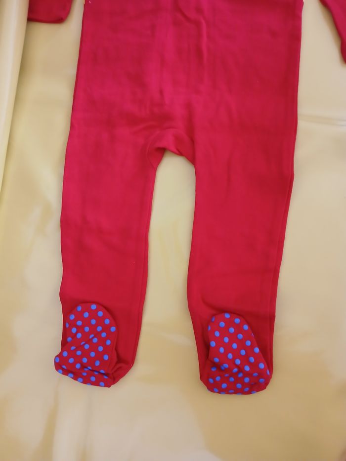 pyjamas en coton garcon pieds antiderapants 86 cm 23 mois - photo numéro 3