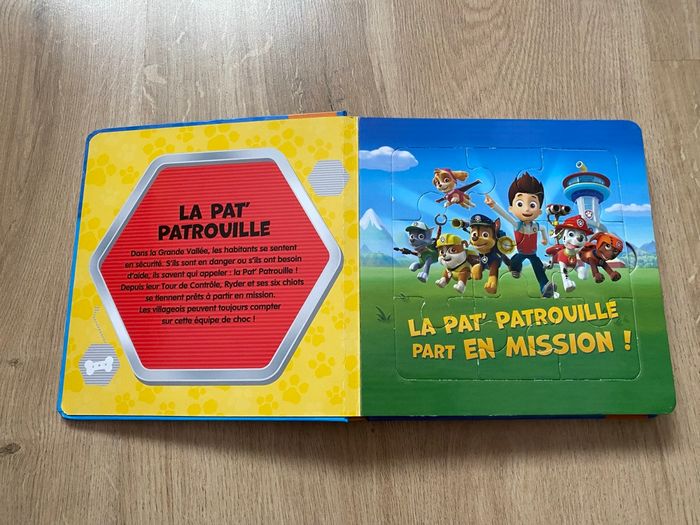 Livre puzzle pat patrouille - photo numéro 4