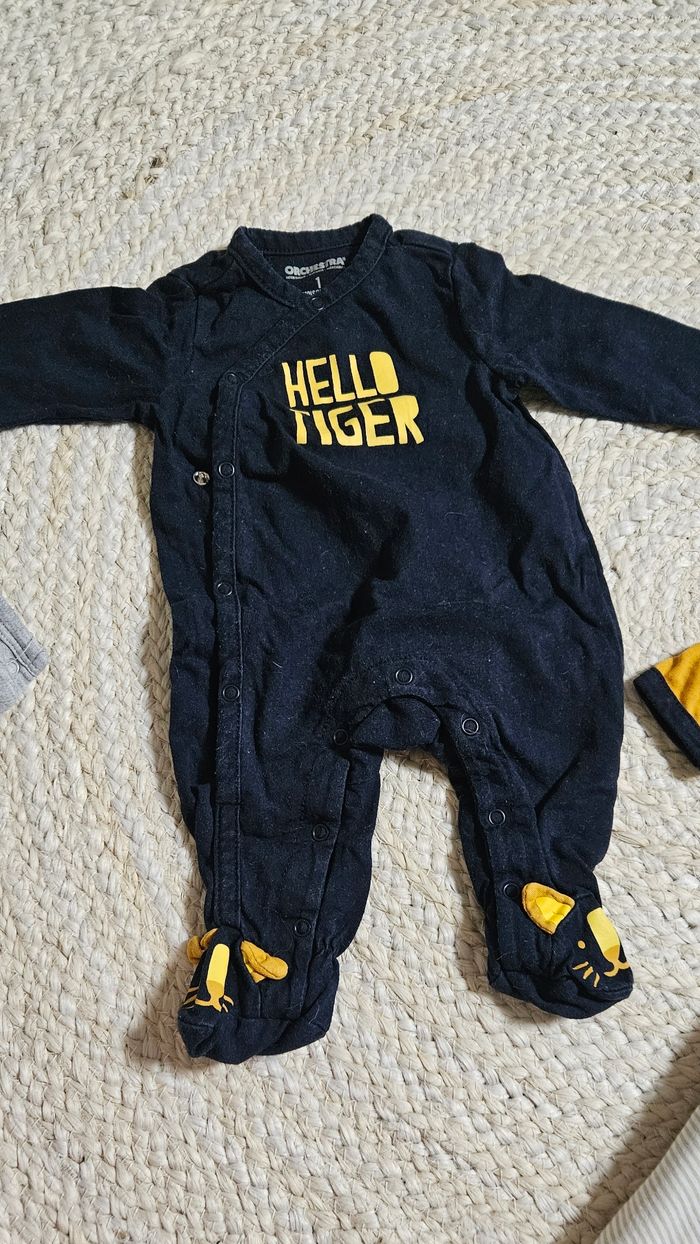 Lot de 5 pyjamas 1mois - photo numéro 3