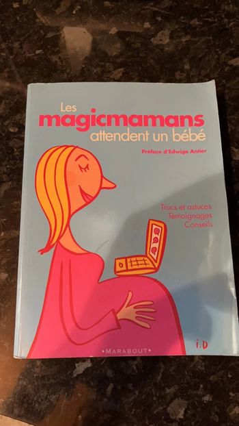 Livre les magicmamans attendent un bébé, En bon état.