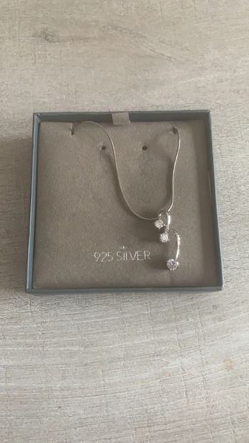 Collier argent