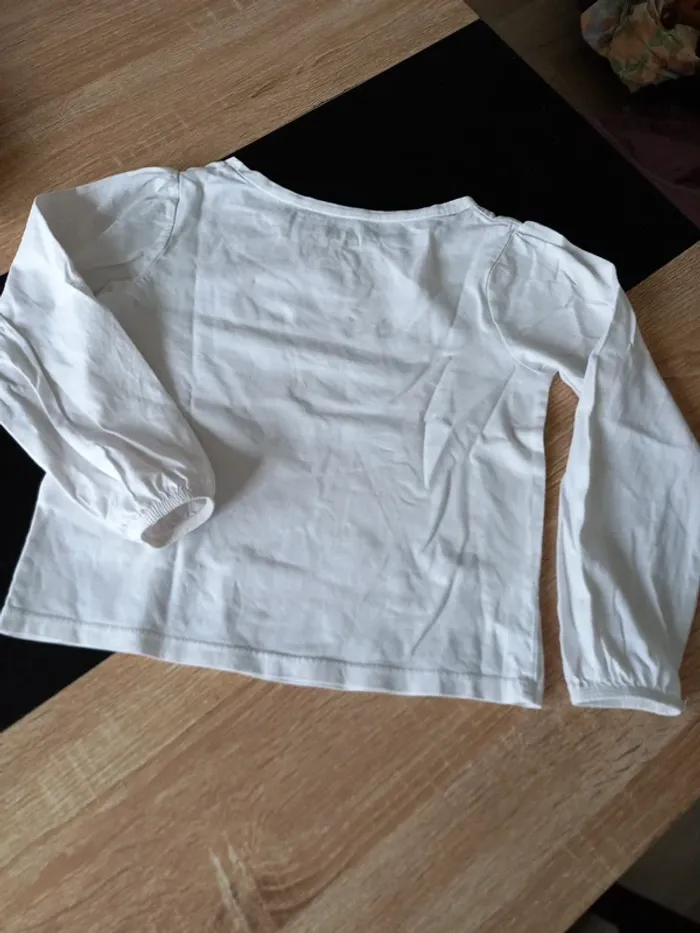 Tee-shirt manches longues fille 8 ans - photo numéro 6