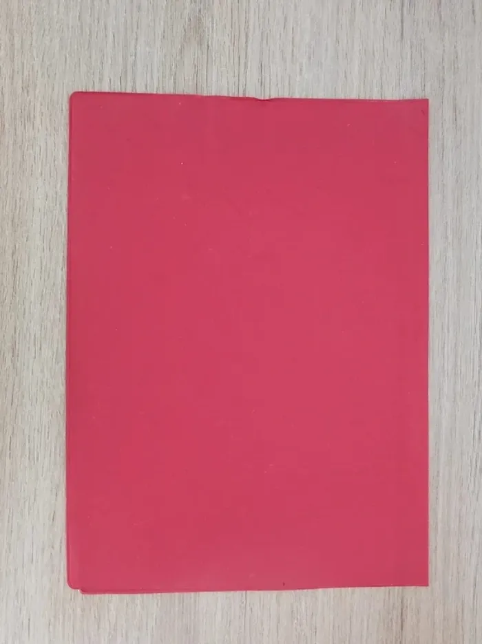 Lot 4 protège-cahier bleu violet jaune rouge - A4 - photo numéro 9