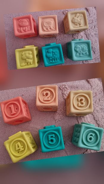 Cubes en caoutchouc moi