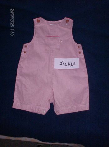 Salopette été neuve Jacadi en coton  6 mois