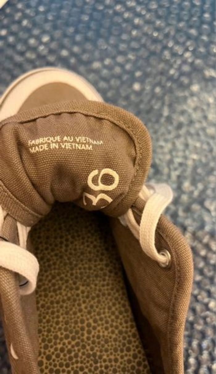 Basket snickers en toile femme/ fille - photo numéro 2