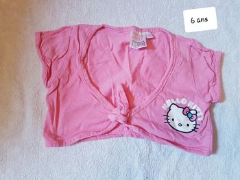 Boléro hello kitty 6 ans