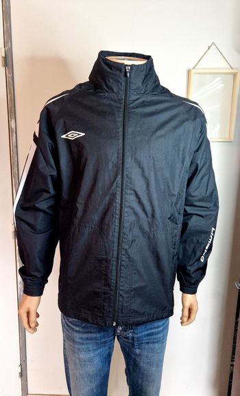 Veste coupe-vent Umbro Noir Sport S Veste à capuche