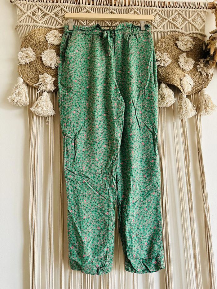 Pantalon imprimée taille 36