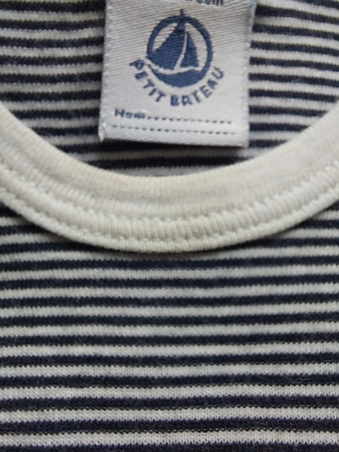 Body Petit Bateau taille 18 mois - photo numéro 5