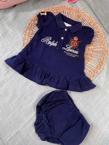 Robe et bloomer taille 3 mois Ralph Lauren