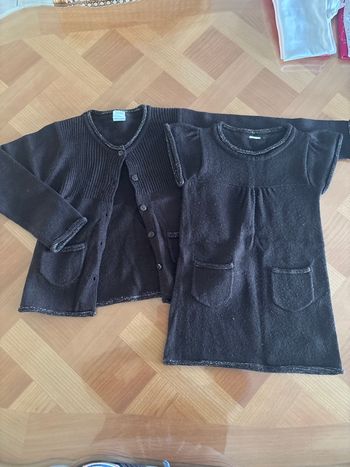 Ensemble gilet / robe d’hiver