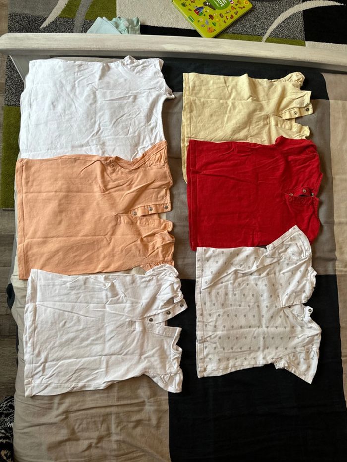 Lot de 6 t-shirt en 24 mois - photo numéro 8