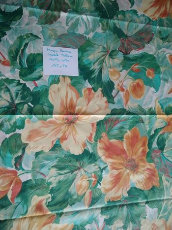 Coupon de tissu Marque Romanex, compagnie Boussac Modèle Tatiana