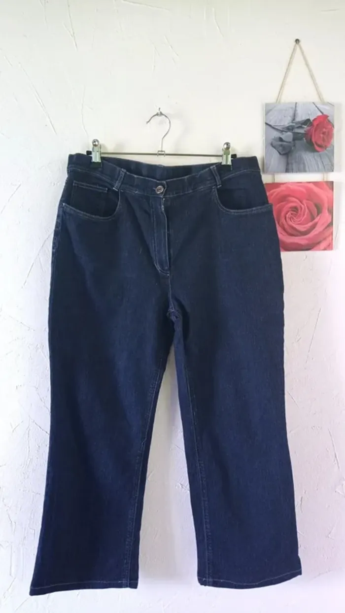 🌸Pantacourt en jean, Balsamik, taille 42