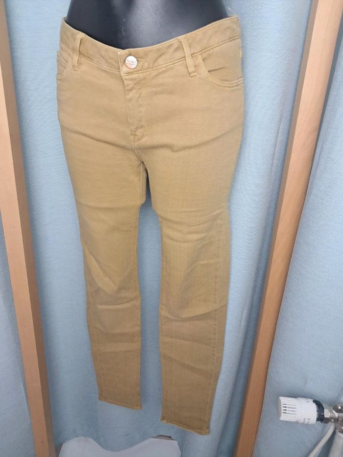 Reiko jean moutarde T.40 en tbe - photo numéro 2