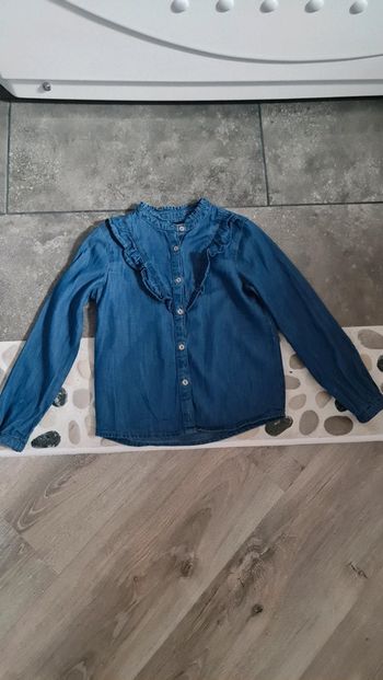 Chemise en jean in extenso taille 6 ans