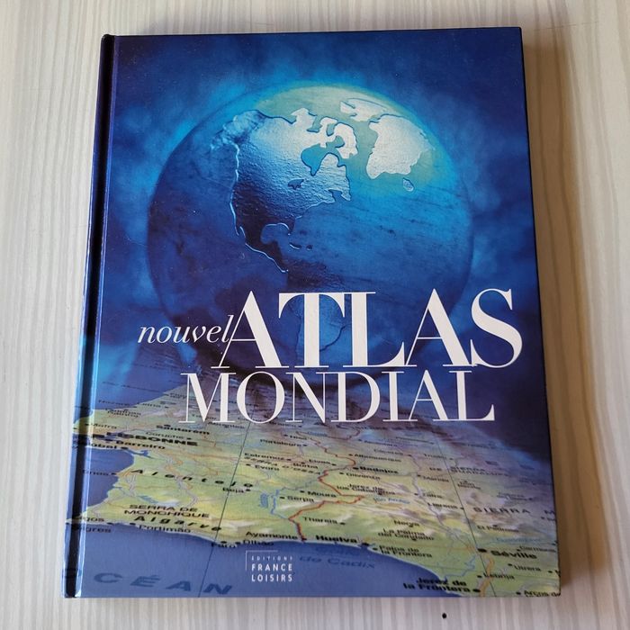 Nouvel Atlas mondial de France Loisirs en excellent état