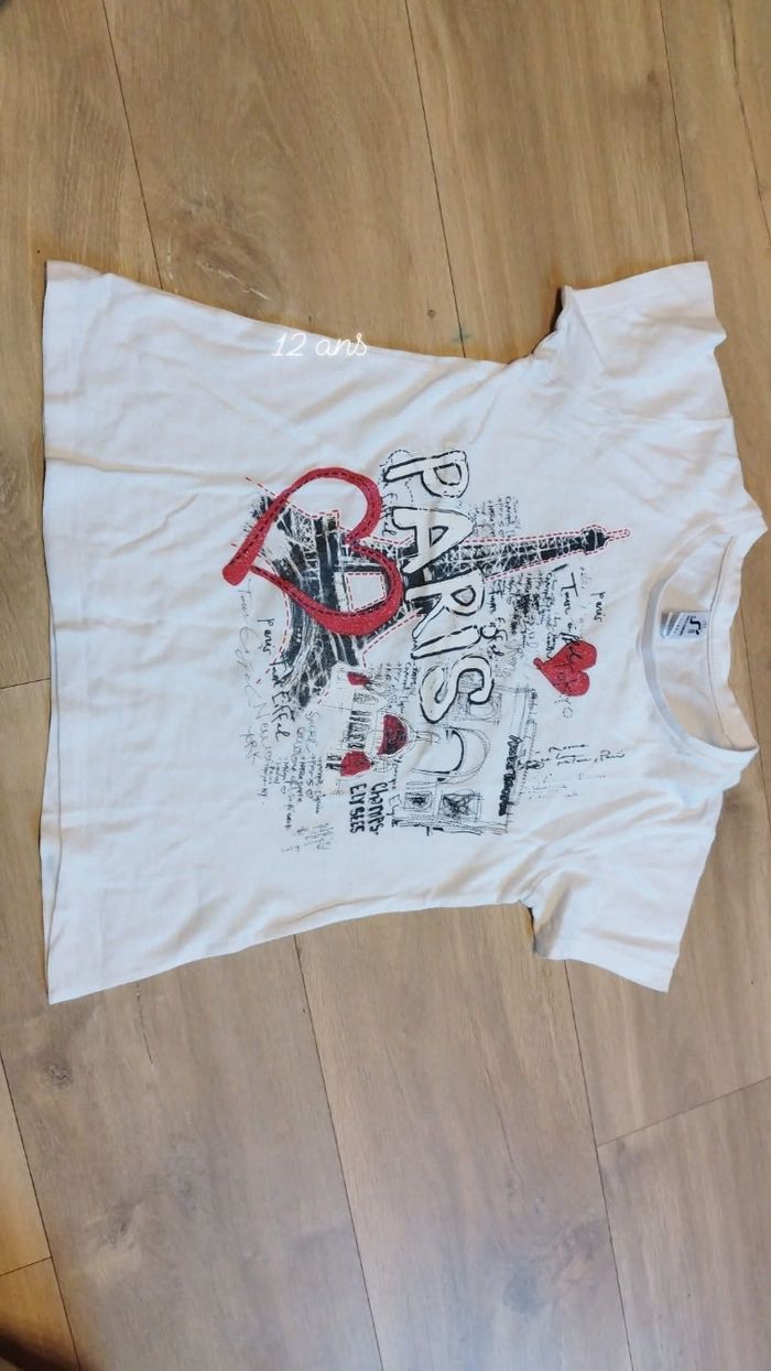 T-shirt fille 12 ans