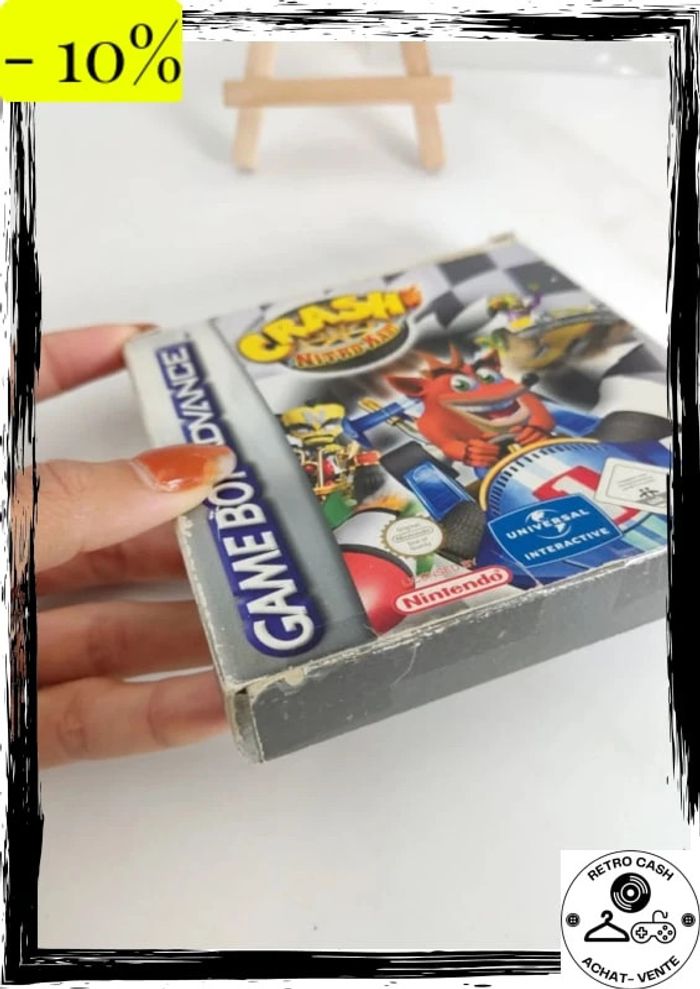 Crash Nitro Kart - sans notice - Nintendo GBA Game Boy Advance - photo numéro 11
