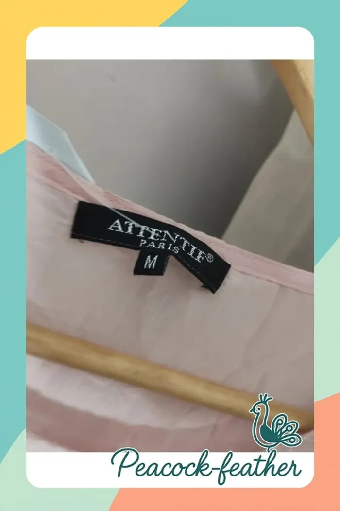 Blouse rose neuve 38 - photo numéro 5