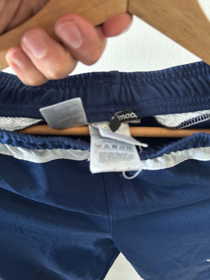 Jogging Adidas bleu à bandes blanches – Taille S – Bon état - photo numéro 9