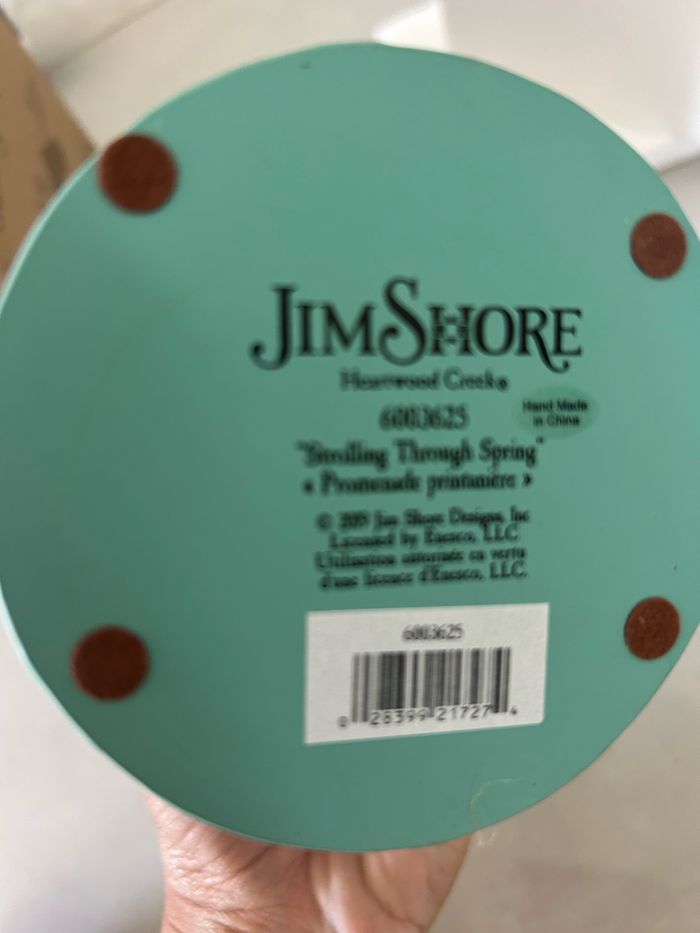 Figurine Œuf De Pâques Avec Scène Tournante - Jim Shore - photo numéro 5