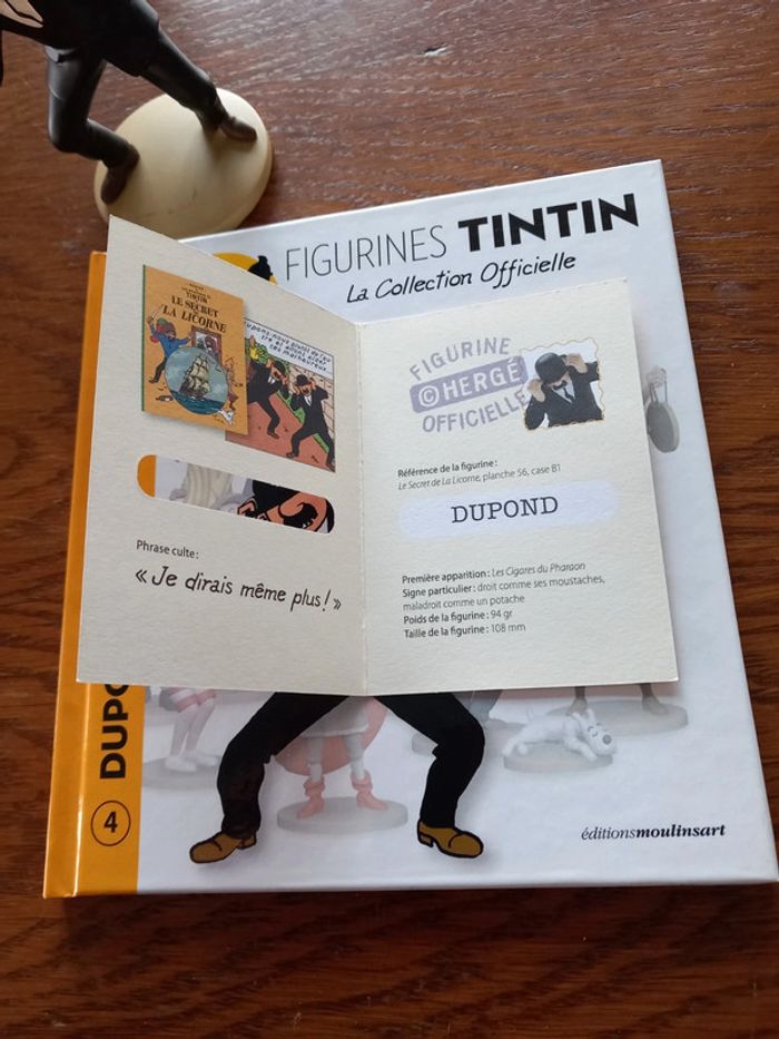 Figurine Dupond engoncé - photo numéro 5